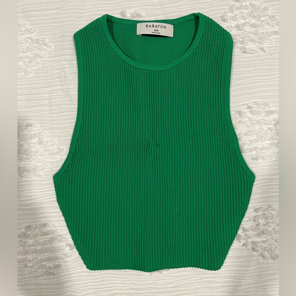 Aritzia Babaton Racerback Crop Top